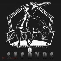 Cowboy Bull Riding Ask Me In Eight Seconds Women's Hoodie thumb 2
