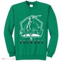 Cowboy Bull Riding Ask Me In Eight Seconds Sweatshirt thumb 0