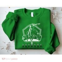 Cowboy Bull Riding Ask Me In Eight Seconds Sweatshirt thumb 2