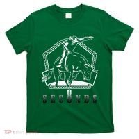 Cowboy Bull Riding Ask Me In Eight Seconds T-Shirt thumb 0