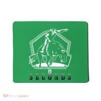 Cowboy Bull Riding Ask Me In Eight Seconds Mousepad thumb 0