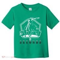 Cowboy Bull Riding Ask Me In Eight Seconds Toddler T-Shirt thumb 0