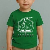 Cowboy Bull Riding Ask Me In Eight Seconds Toddler T-Shirt thumb 2