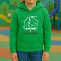 Cowboy Bull Riding Ask Me In Eight Seconds Kids Hoodie thumb 3