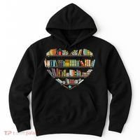 Cool Books Reading Wo Book Lover Literacy Librarian Hoodie thumb 0
