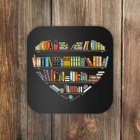 Cool Books Reading Wo Book Lover Literacy Librarian Coaster thumb 0