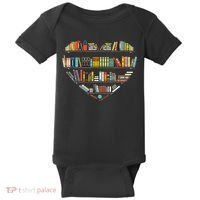 Cool Books Reading Wo Book Lover Literacy Librarian Baby Bodysuit thumb 0