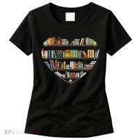 Cool Books Reading Wo Book Lover Literacy Librarian Women's T-Shirt thumb 0