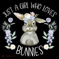 Cool Bunny Rabbit Gift Just A Girl Who Loves Bunnies Gift Coffee Mug thumb 5