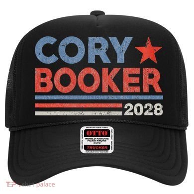 Cory Booker Retro Stripe Cory Booker For President 2028 Hat