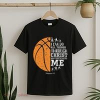 Christian Basketball Religious Gifts T-Shirt thumb 2