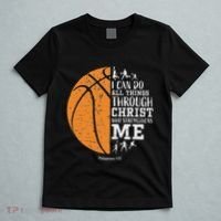 Christian Basketball Religious Gifts T-Shirt thumb 5