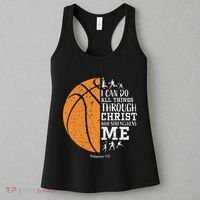 Christian Basketball Religious Gifts Women's Tank Top thumb 3