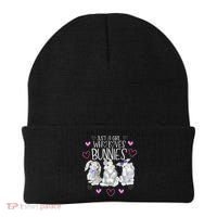 Cool Bunny Rabbit Gift Just A Girl Who Loves Bunnies Gift Beanie thumb 0