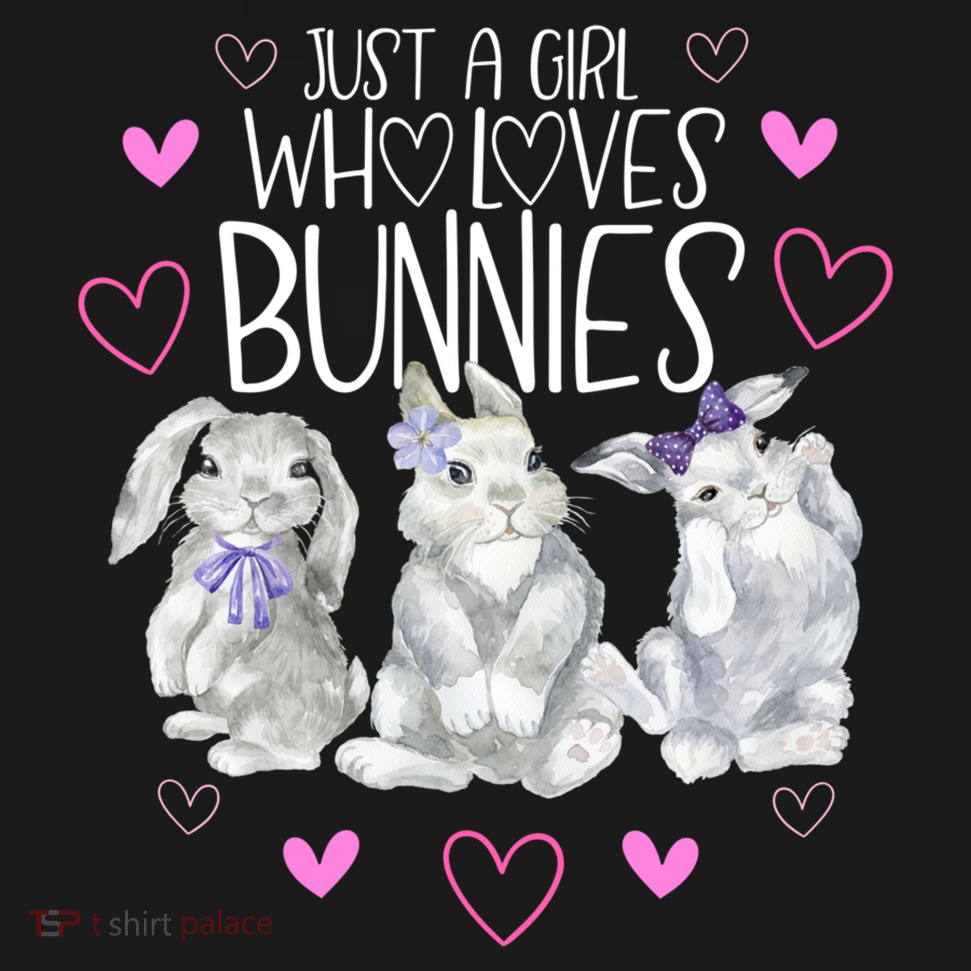 Cool Bunny Rabbit Gift Just A Girl Who Loves Bunnies Gift Pajama Set