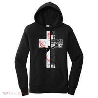 Christian Baseball Religious Cross Graphic Women's Hoodie thumb 0