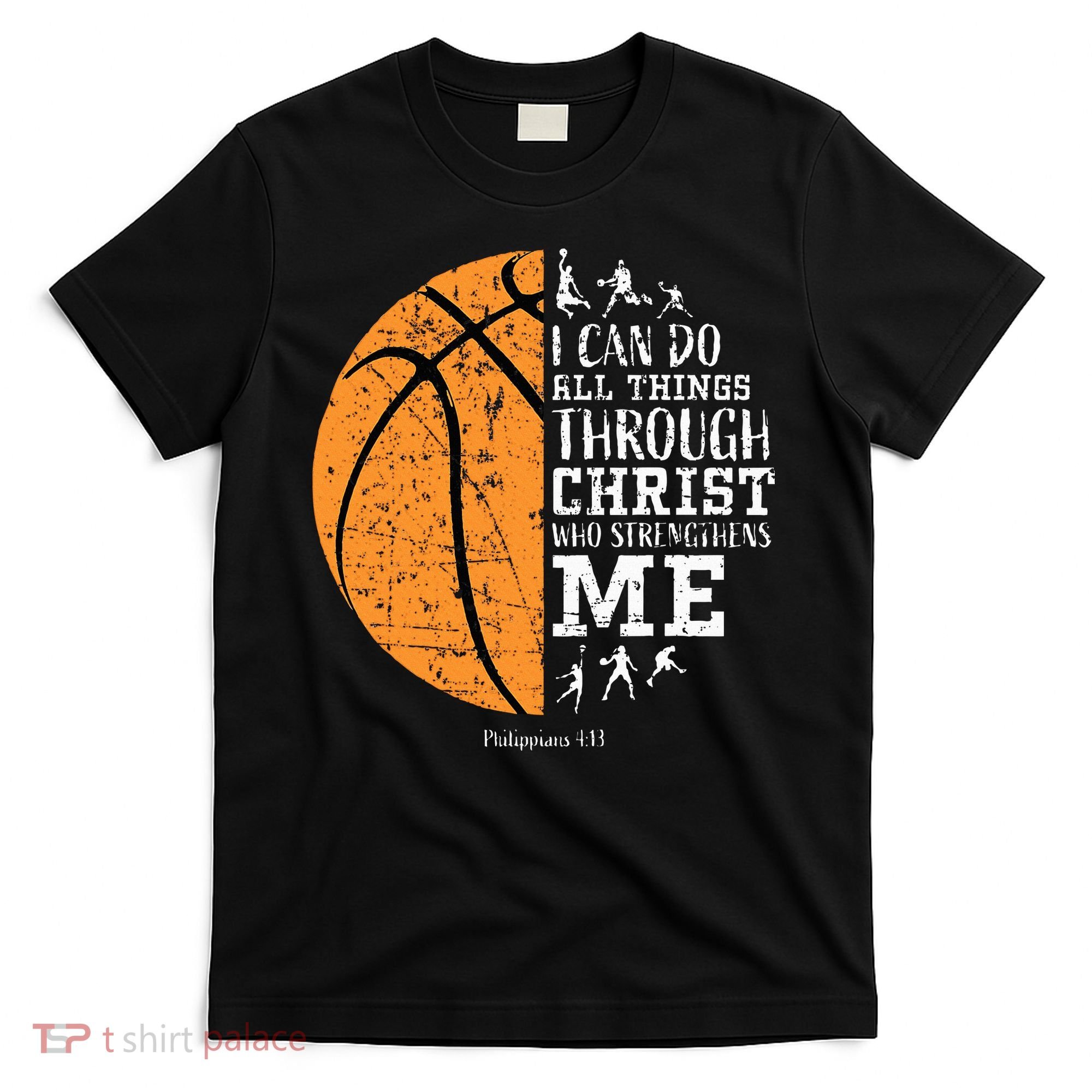 Christian Basketball Religious Gifts T-Shirt