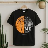 Christian Basketball Religious Gifts T-Shirt thumb 2