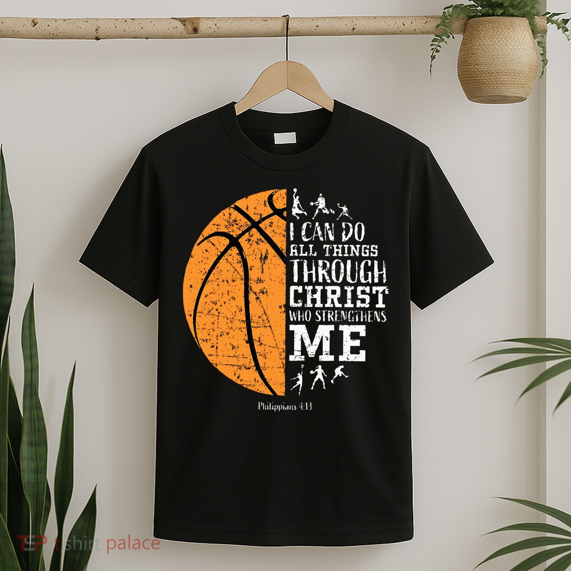 Christian Basketball Religious Gifts T-Shirt