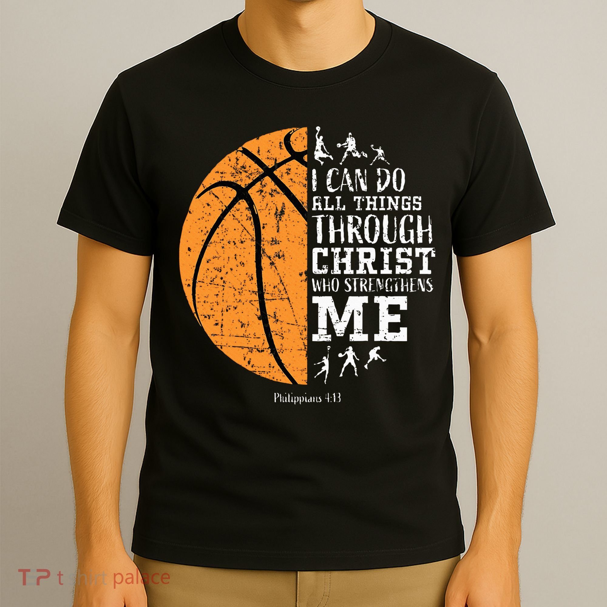 Christian Basketball Religious Gifts T-Shirt