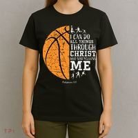 Christian Basketball Religious Gifts T-Shirt thumb 4