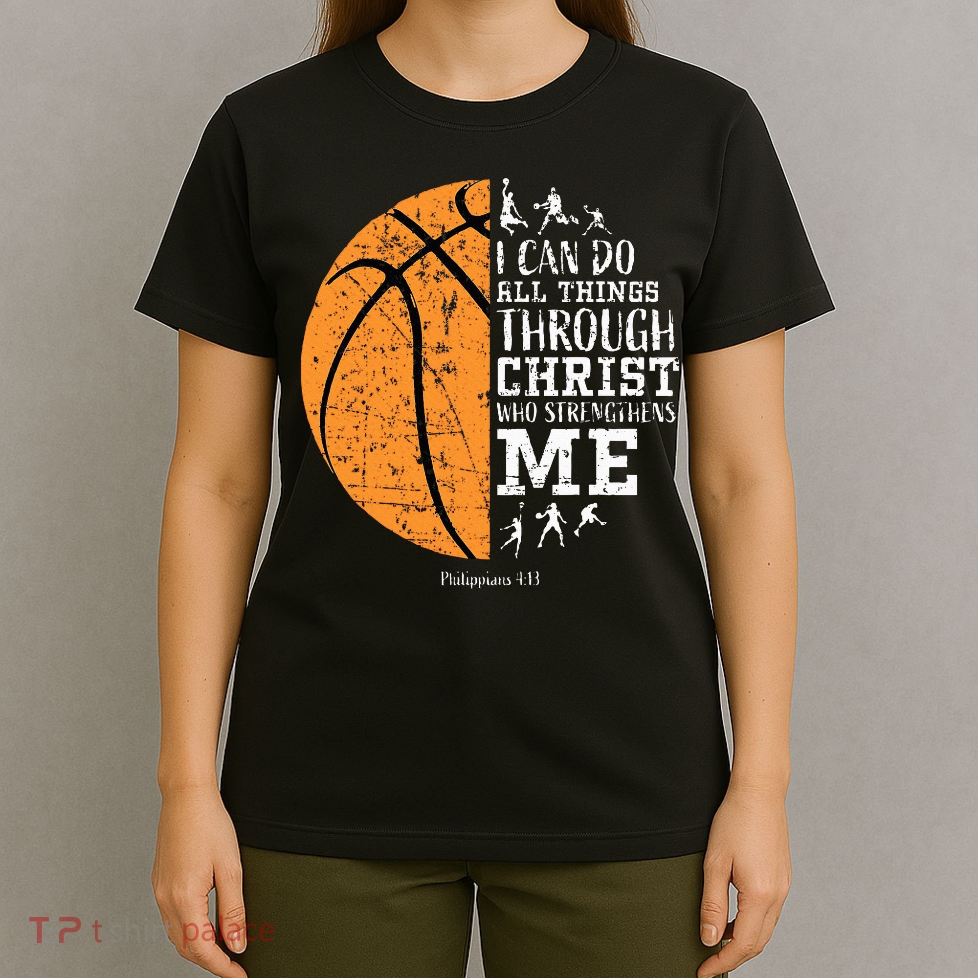 Christian Basketball Religious Gifts T-Shirt