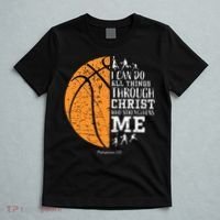 Christian Basketball Religious Gifts T-Shirt thumb 5