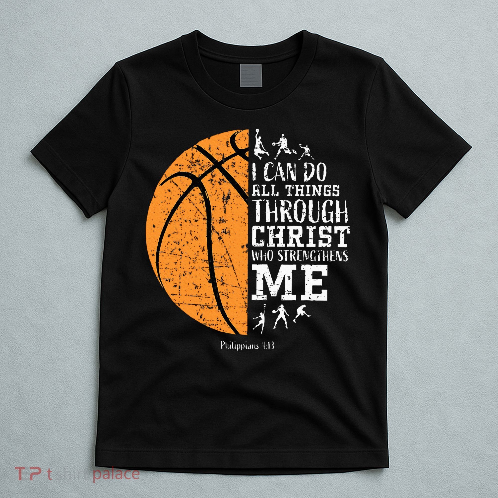 Christian Basketball Religious Gifts T-Shirt