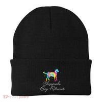 Chesapeake Bay Retriever Tie Dye Rainbow Dog Mom Lover Great Gift Beanie thumb 0