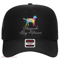 Chesapeake Bay Retriever Tie Dye Rainbow Dog Mom Lover Great Gift Hat thumb 0
