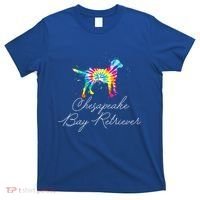 Chesapeake Bay Retriever Tie Dye Rainbow Dog Mom Lover Great Gift T-Shirt thumb 0