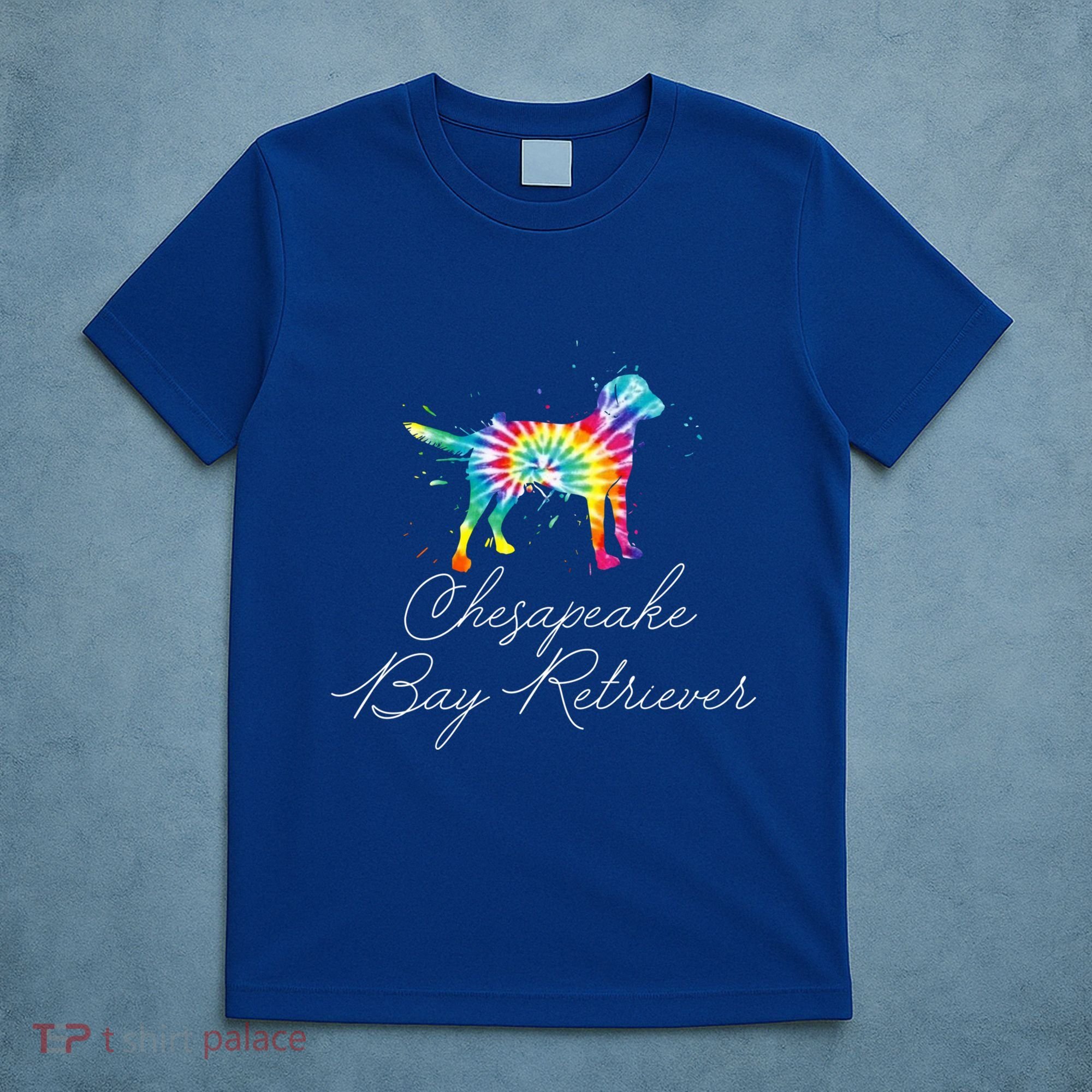 Chesapeake Bay Retriever Tie Dye Rainbow Dog Mom Lover Great Gift T-Shirt