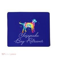 Chesapeake Bay Retriever Tie Dye Rainbow Dog Mom Lover Great Gift Mousepad thumb 0