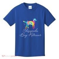 Chesapeake Bay Retriever Tie Dye Rainbow Dog Mom Lover Great Gift Kids T-Shirt thumb 0