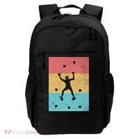Climb Boulder Retro Wall Climber Sports Hobby Climbing Gift Backpack thumb 0