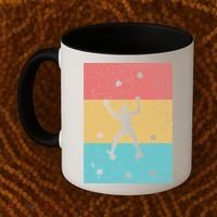 Climb Boulder Retro Wall Climber Sports Hobby Climbing Gift Coffee Mug thumb 2