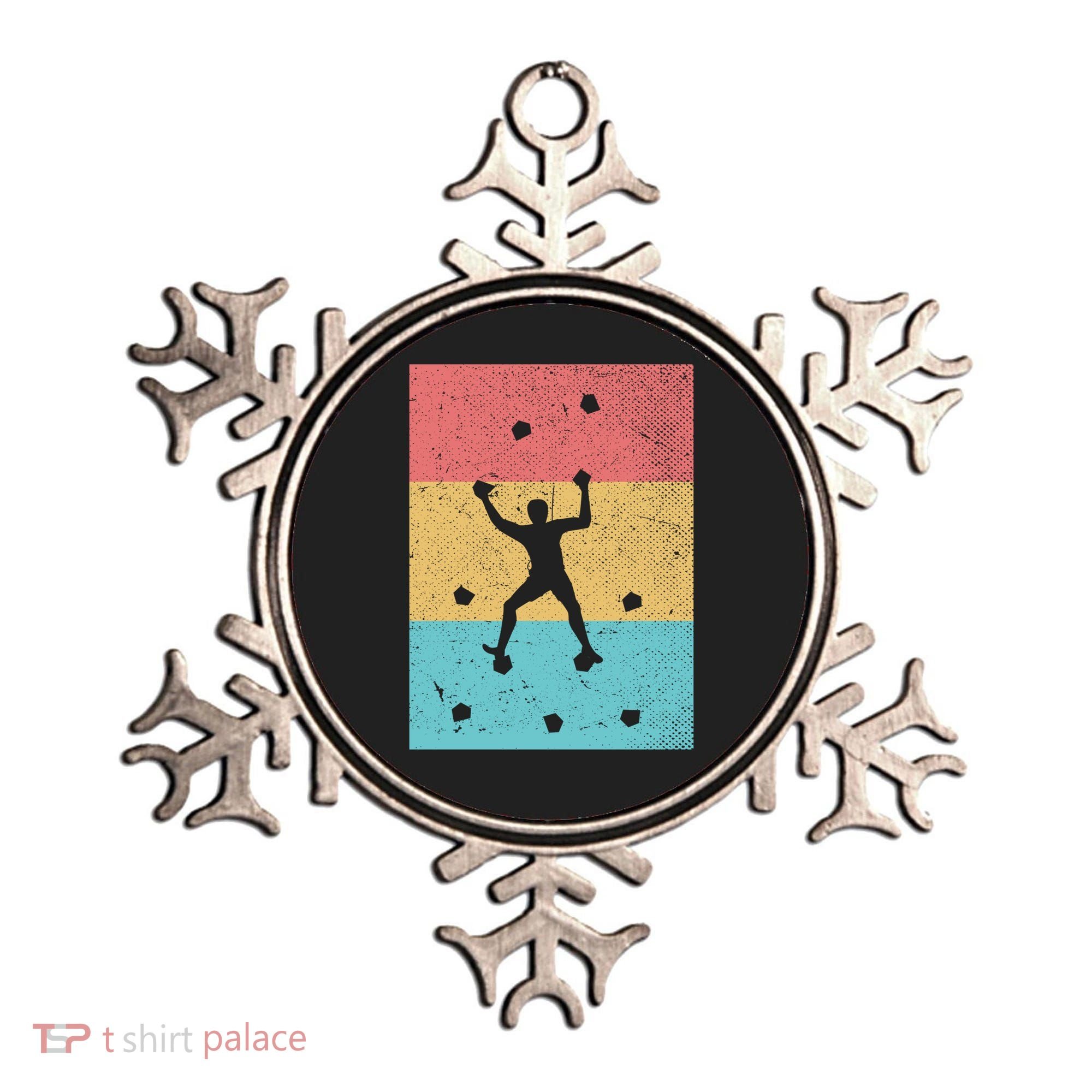 Climb Boulder Retro Wall Climber Sports Hobby Climbing Gift Ornament
