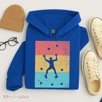 Climb Boulder Retro Wall Climber Sports Hobby Climbing Gift Hoodie thumb 4