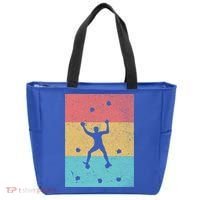 Climb Boulder Retro Wall Climber Sports Hobby Climbing Gift Tote Bag thumb 0