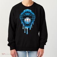 Cool Baseball Respect The Drip Melted Ice Cream Baseball Women's Sweatshirt thumb 0