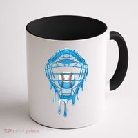 Cool Baseball Respect The Drip Melted Ice Cream Baseball Coffee Mug thumb 1