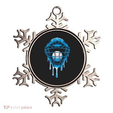 Cool Baseball Respect The Drip Melted Ice Cream Baseball Ornament