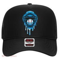Cool Baseball Respect The Drip Melted Ice Cream Baseball Hat thumb 0