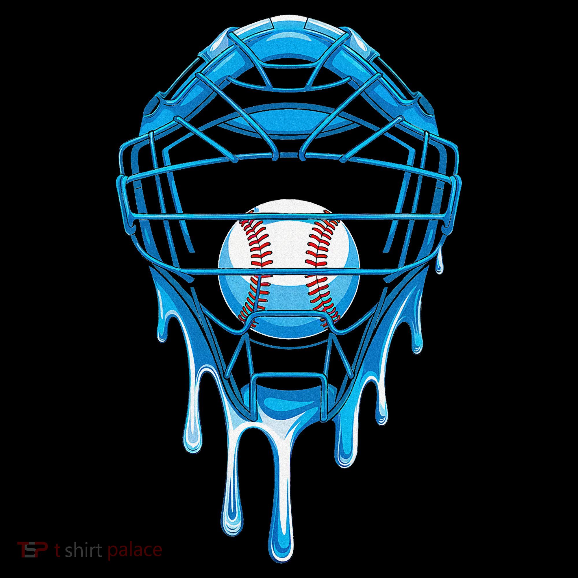 Cool Baseball Respect The Drip Melted Ice Cream Baseball Visor