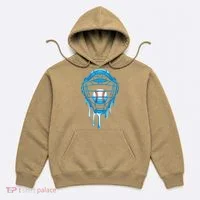 Cool Baseball Respect The Drip Melted Ice Cream Baseball Hoodie thumb 0
