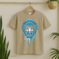 Cool Baseball Respect The Drip Melted Ice Cream Baseball T-Shirt thumb 2