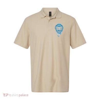 Cool Baseball Respect The Drip Melted Ice Cream Baseball Polo