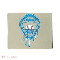 Cool Baseball Respect The Drip Melted Ice Cream Baseball Mousepad thumb 0