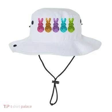 Cute Bunny Rabbits Easter Colorful Bucket Hat