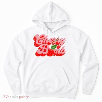 Cherry Bomb Retro 70s Vintage Style Cute Hoodie